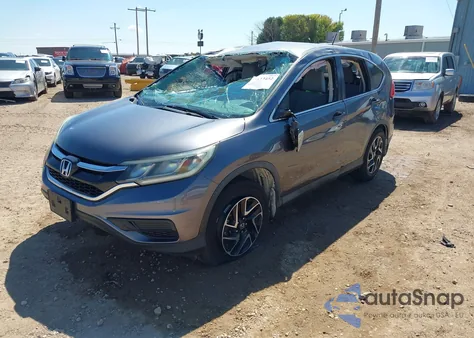 2016 Honda Cr-V Se из США, поврежденный, VIN 2HKRM4H48GH634213